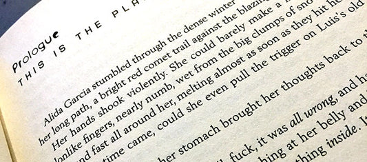 My opening lines ...