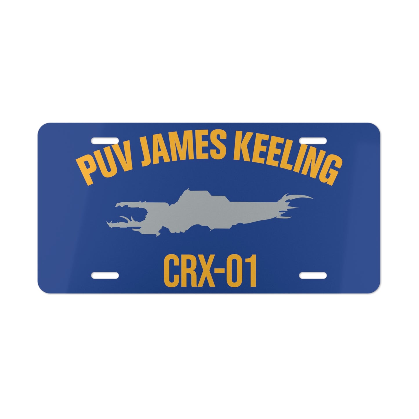 PUV James Keeling Vanity Plate