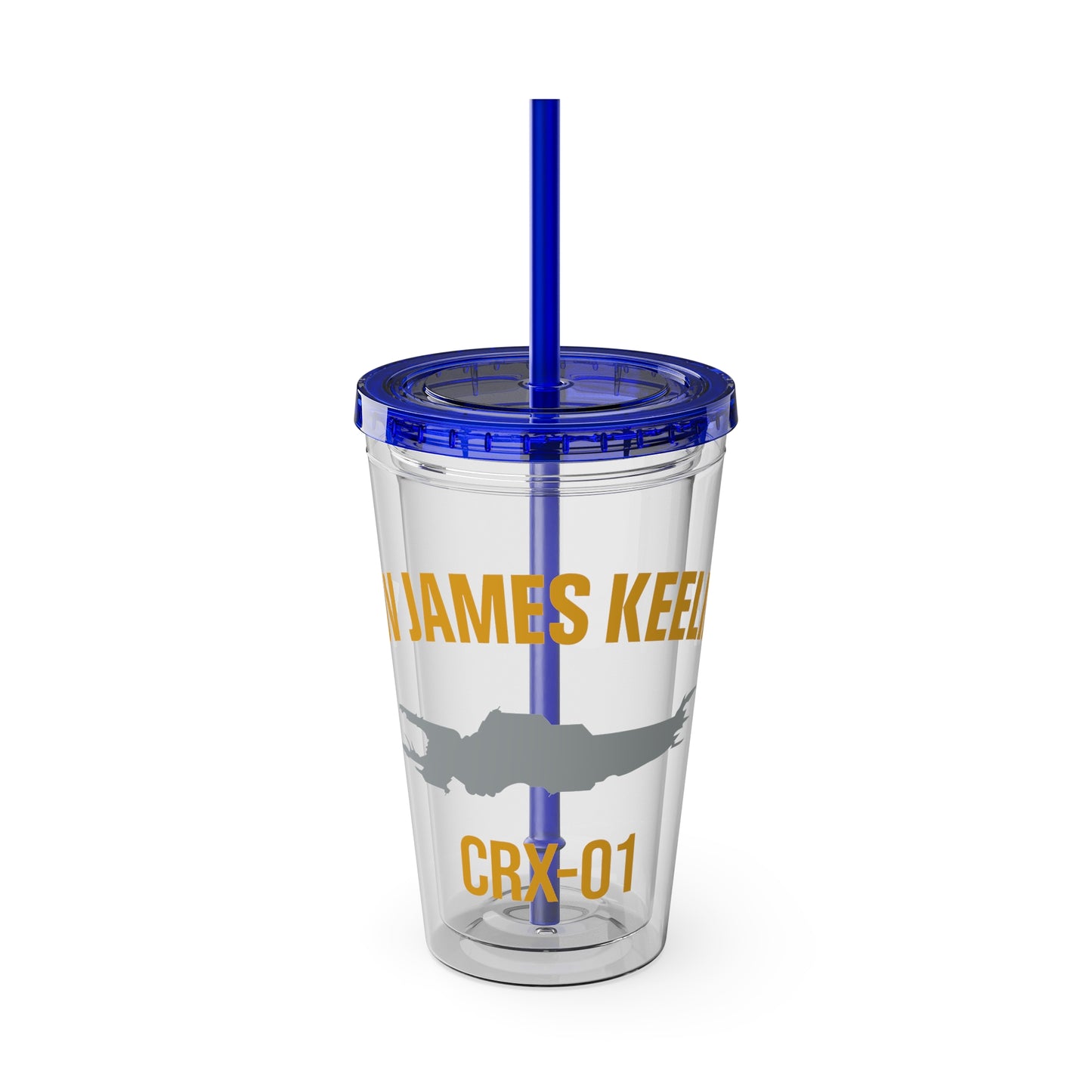 PUV James Keeling Tumbler with Straw, 16oz