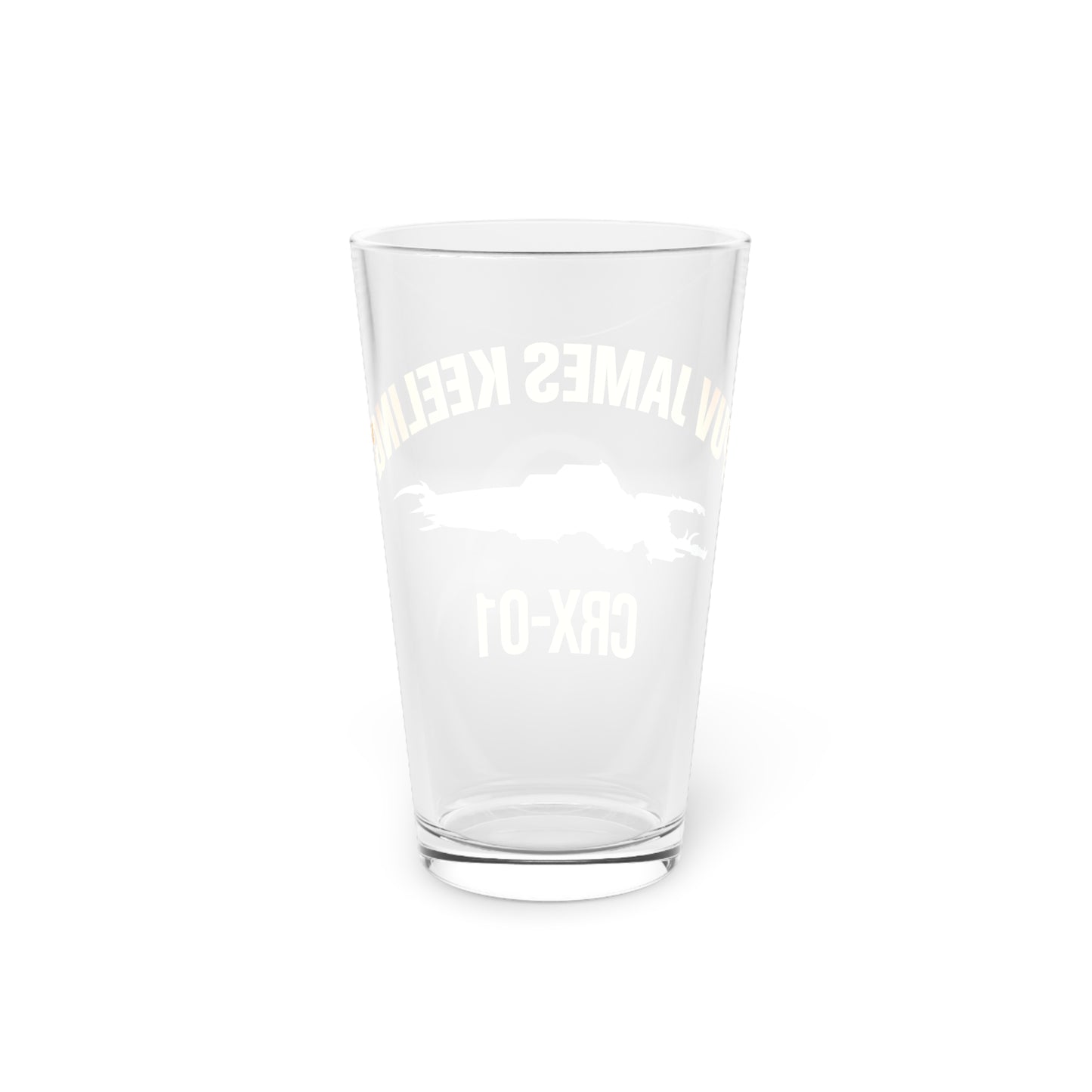 PUV James Keeling Pint Glass, 16oz