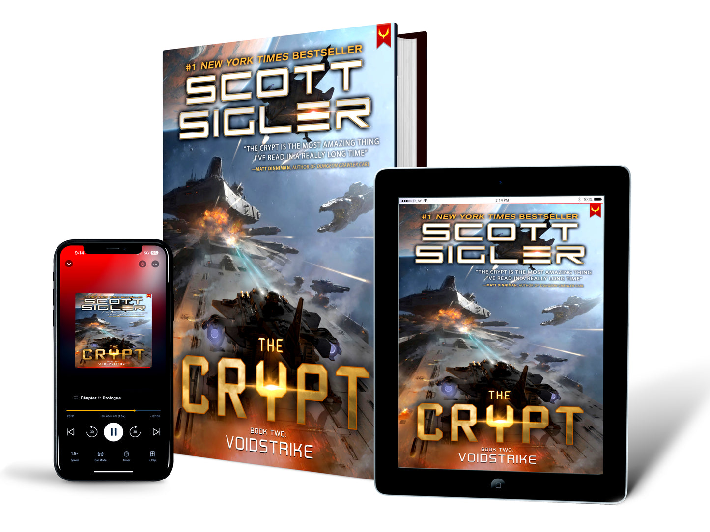 THE CRYPT: VOIDSTRIKE (hardcover)