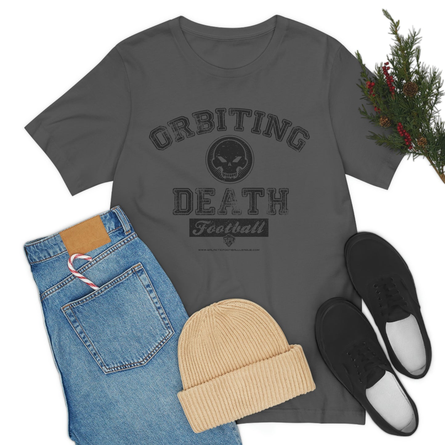 Orbiting Death (Black Logo)