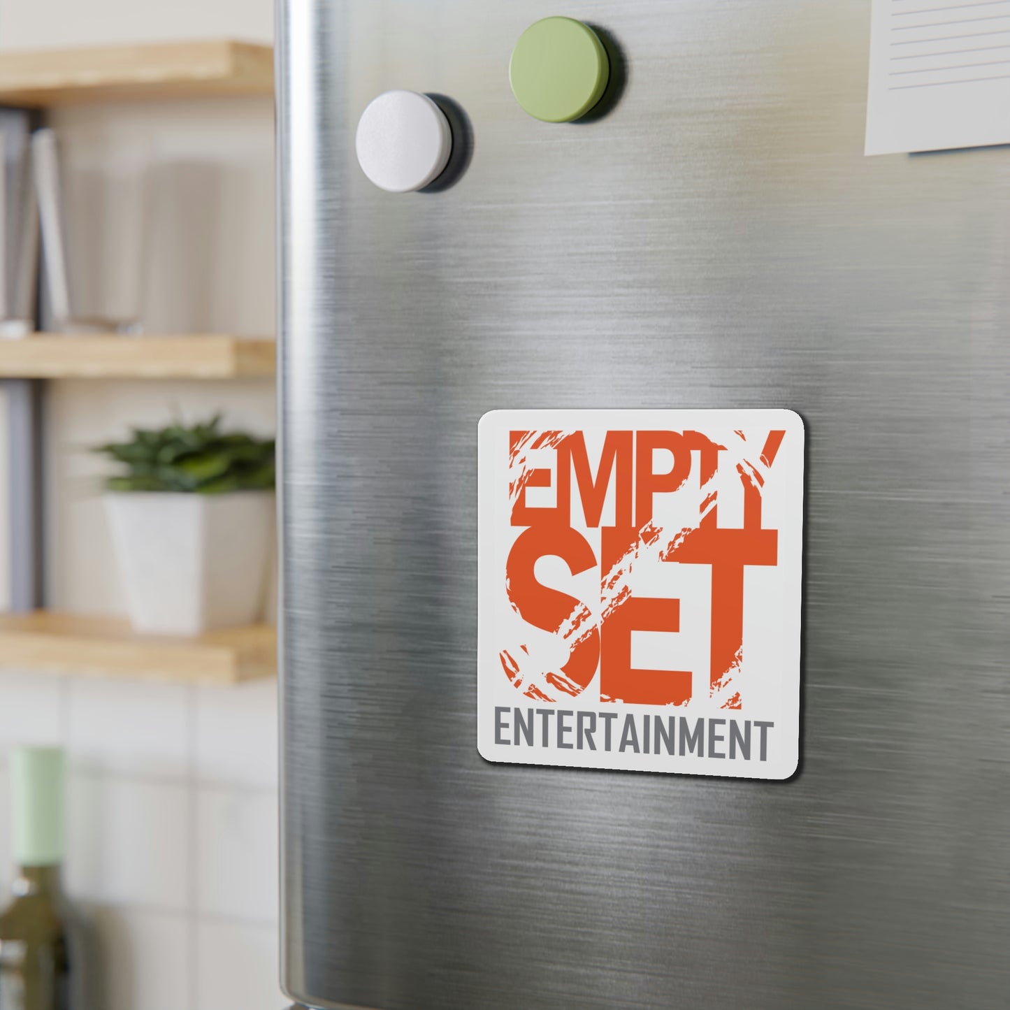 Empty Set Die-Cut Magnet