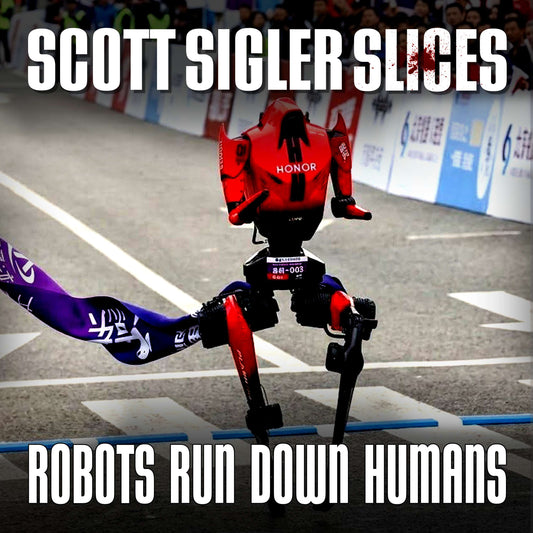 SLICES: Bipedal Robots Beat Humans in Half-Marathon