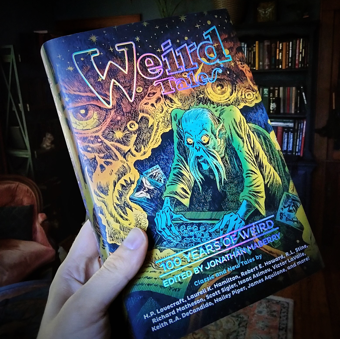 I gots me a story in the 100th Anniversary collection from WEIRD TALES