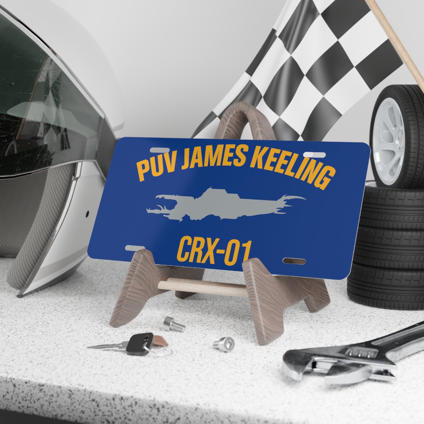 PUV James Keeling Vanity Plate