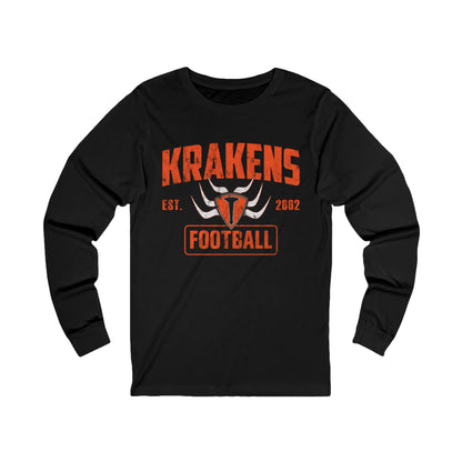 Long Sleeve Krakens (distressed logo)