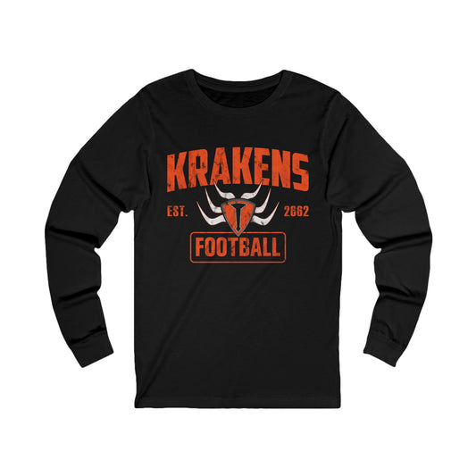 Long Sleeve Krakens (distressed logo)